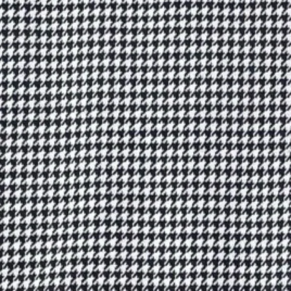 Lane Bryant Black and White Ponte Front Slit Houndstooth Midi Pencil Skirt NWT - Picture 5 of 10